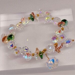 Elegant Crystal Beaded Bracelet